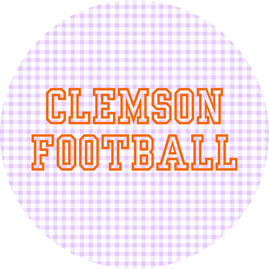 Clemson Football Pin