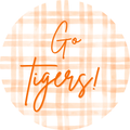 Plaid Tigers Pin