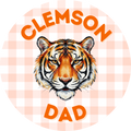 Clemson Dad Pin
